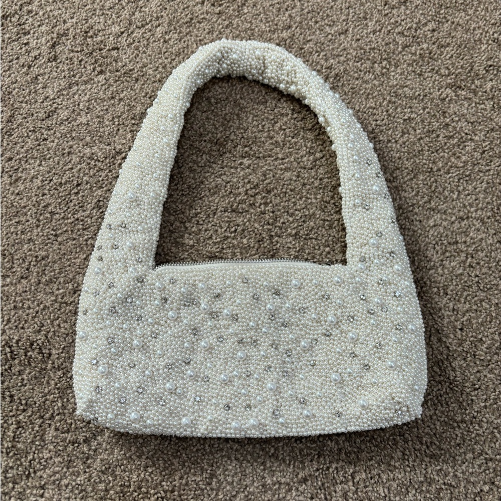 ❤️sold❤️Pearl Beaded Handbag shoulder bag